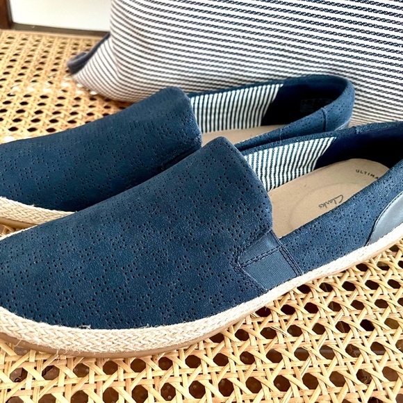 Clarks Shoes - Clarks Women’s Leather Slip-Ons NWOB